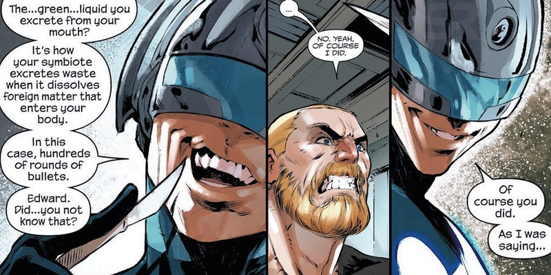 Illustration for article titled ¿Creías que comer cerebros era lo peor? Marvel revela algo aún mas asqueroso acerca de Venom